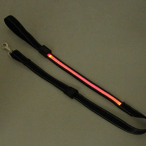 सौर एलईडी वापस लेने योग्य कुत्ते पट्टा चमकती कुत्ते सुरक्षित पट्टा पालतू जानवर के नेतृत्व प्रकाश-अप रिचार्जेबल नेतृत्व में पालतू कॉलर - Product Image 3