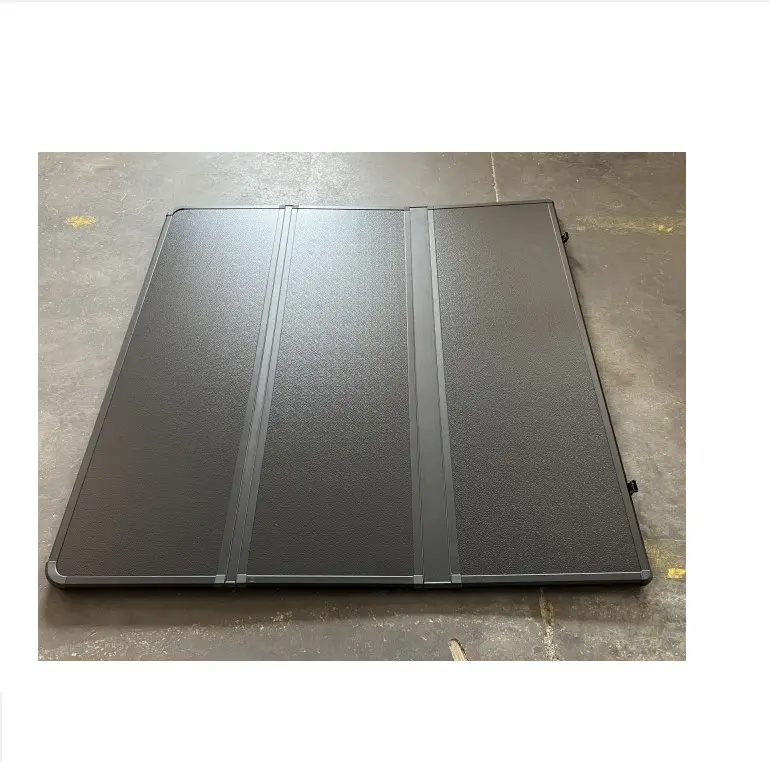 Hot selling Hard Tri fold backflip Aluminum Tonneau Cover for Tacoma Tundra Hilux dmax triton