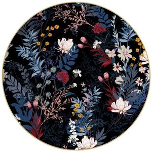 Набор высококачественных черных тарелок из экологически чистой керамической косточки - Product Image 5