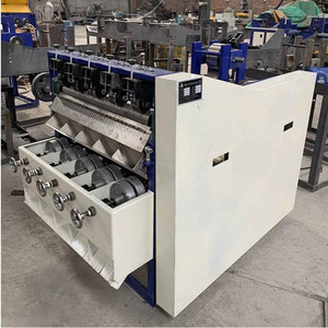 High Output Industrial <b>Kitchen</b> Cleaning Scourer Production Line Automatic Metallic Scrubber Ball Making Machine For Sale - Product Image 2