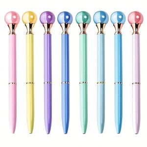 Bolígrafo de Metal con Perlas Estilo Ins para Mujer, Brillante, Fantástico, con Logotipo Personalizado, Regalo de Boda, Tinta Negra, UV/Láser - Product Image 1