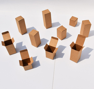 Xinrunjin กล่องกระดาษคราฟท์พิมพ์ลายตามสั่งพร้อมโลโก้สำหรับบรรจุภัณฑ์แบรนด์สินค้าส่งอีคอมเมิร์ซ - Product Image 6