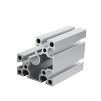 Profilé d'angle en aluminium en forme de L 8080, grande taille, alliage d'aluminium industriel à angle droit, pièce renforcée pour base de machine