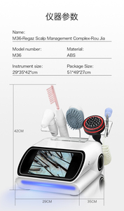 Analizador de Folículos Capilares de Escritorio, Nueva Máquina Multifuncional 5 en 1 para el Tratamiento del Cuero Cabelludo y el Crecimiento del Cabello - Product Image 3