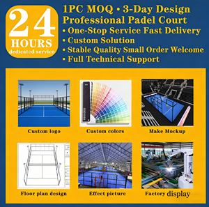 Cancha de Pádel Personalizada de Fábrica 10*20 m ODM, Cancha de Tenis Clásica Panorámica, Equipo Deportivo, Carpa para Cubrir Canchas Deportivas - Product Image 4