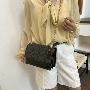 Sac à bandoulière géométrique de marque de créateur pour <span class=keywords><strong>femme</strong></span> - Sac rétro à chaîne, style mode.9037 - Product Image 6