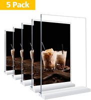 Personnalisé Clair Acrylique Cadre Photo Double Face Porte-Signe
