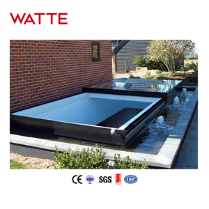 Fenêtre de toit coulissante automatique en aluminium pour grenier, <span class=keywords><strong>double</strong></span> <span class=keywords><strong>vitrage</strong></span>, isolée thermiquement, étanche, pour toit en pente - Product Image 2