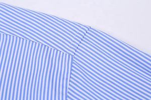 New Men's Stripes <b>Shirt</b> Long Sleeve Casual Male Brand <b>Shirts</b> Slim Fit French Cuff Dress <b>Shirts</b> - Product Image 2