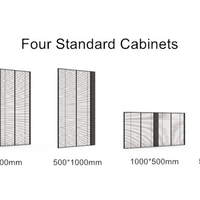 Écran LED souple à mailles LED flexibles à haute transparence P3.9-7.8, écran LED d'intérieur, fonction SDK, écran tactile capacitif, mur vidéo