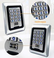 Nouveau contrôleur d'accès autonome à code QR, scanner, lecteur RFID à clavier métallique, système de contrôle d'accès étanche, produit phare