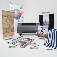 Printer Bendera Satu Sisi Kecepatan Tinggi 1302B Lebar 1.32m Printer Sublimasi untuk Pencetakan Kain Bendera dan Spanduk