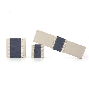 Precious <b>Necklace</b> Jewelry Accessories <b>Gift</b> <b>Box</b> Lace-edge Flip-top Ring Watch Jewelry Packaging <b>Box</b> - Product Image 3
