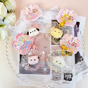 Mini-balle anti-stress en silicone alimentaire souple faite à la main, motif animal, bords cousus, outil de thérapie manuelle, cadeau, vente en gros - Product Image 1