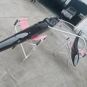 Çin yapılan karbon fiberglas AOCRA OC tek 1 adam sörf kano outrigger kano OC1