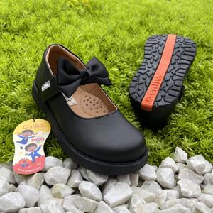 Crabkids Cô Gái Đơn Giản Cổ Điển Giày Da Cho Trẻ Em Đồng Phục Ăn Mặc Thời Trang Và Đơn Giản Cổ Điển Giày Da - Product Image 3