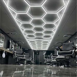 Шестигранный шестигранный светодиодный фонарь RGB - Product Image 1