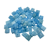Perles de pierres précieuses en vrac de marque LANGYUE, aquamarine taillée en facettes, forme rectangulaire violette, vente en gros, best-seller pour la création de bijoux personnalisés