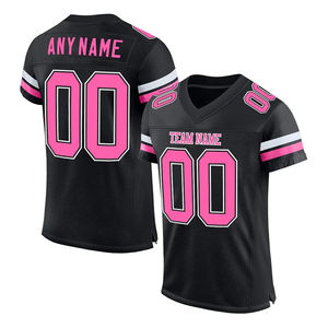 2025 Mini maillot de football pour femmes personnalisé unisexe conception libre avec grande taille respirant pour adultes maillot de football américain - Product Image 3