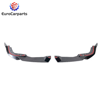 Kit de Mejora de Parachoques Delantero y Divisor de Labios Estilo MP de Fibra de Carbono 3S Nuevo para G20/G28 - Excelente Calidad y Ajuste