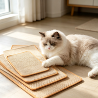 Griffoir pour chat moderne et luxueux, réglable, écologique, en sisal, facile à assembler, pour usage intérieur, toutes saisons, en carton