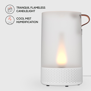 Humidificateur ultrasonique intelligent 4L à remplissage par le haut avec brume chaude, lumière LED froide et aromathérapie pour la maison, la chambre à coucher et la chambre de bébé (vente en gros) - Product Image 5