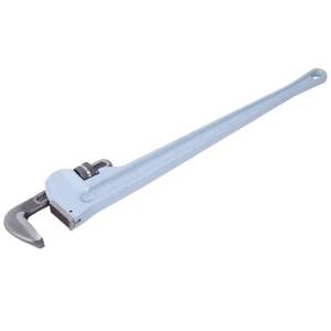 Aluminum 48-Inch Straight Pipe <b>Wrench</b> Heavy Duty <b>Plumbers</b> <b>Wrench</b> Easy Carry Hangable Design CRV Material for DIY Grading Box - Product Image 1