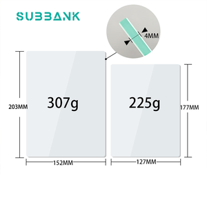Sous-banque Sublimation Verre Bois Cadre Photo Artisanat Base Plateau En Bois Ornement Petite Base Décoration Souvenirs Woodcraft Blancs - Product Image 5