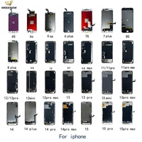 Écran tactile d'origine complet en gros d'usine, écran LCD TFT 100 % original pour iPhone SE X XR 11 12 13 Pro 15 Pro