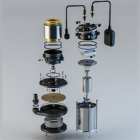 Pompe submersible DAYUAN 0,75 kW 0,37 kW 1,5 kW 1 CV 2 CV en acier inoxydable
