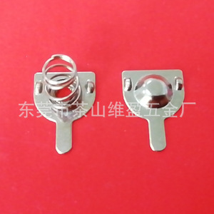 Ressort de batterie Weiying Hardware 10x9 10x10 en fil d'acier pour électrodes positives et négatives de piles AAA AA - Product Image 1