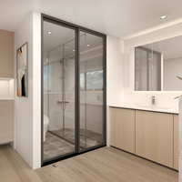 Maison capsule préfabriquée en aluminium M5, maison modulaire en conteneur pour villa et immeuble de bureaux commerciaux