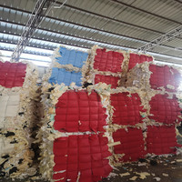 Déchets de mousse PU déchiquetée de Chine utilisés pour la fabrication de mousse reconstituée