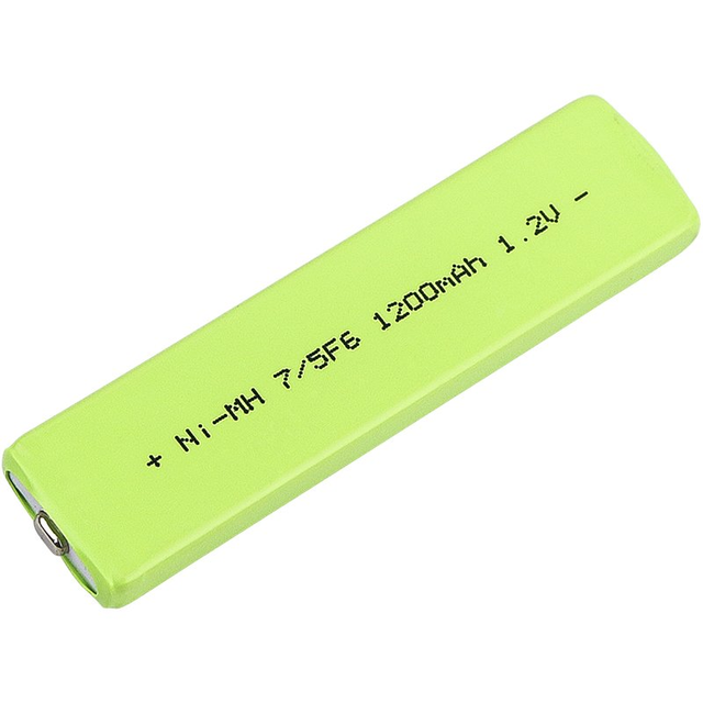 Ni-MH 7/5F6 1200mAh 1.2V Rechargeable Chewing Gum Shape Battery
