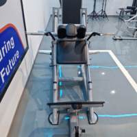 Presse à jambes à 45 degrés à charge libre pour entraînement des quadriceps, équipement de fitness commercial pour salle de sport