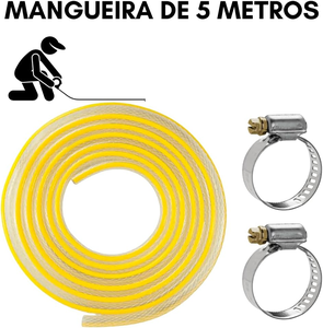 <span class=keywords><strong>Tuyau</strong></span> tressé en PVC de couleur personnalisée, flexible et durable, pour l'irrigation, le transport de liquides, haute pression, 100 m - Product Image 3