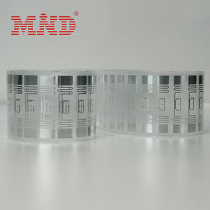 UHF <span class=keywords><strong>RFID</strong></span> 태그 EPC 클래스 1 Gen2 ISO18000-6c 몬자 R6P 73x17mm 장거리 범위 <span class=keywords><strong>RFID</strong></span> UHF 태그 인레이 스티커 - Product Image 1