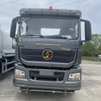 Camion arroseur de réservoir d'eau haut de gamme de 10 tonnes Shacman Diesel 4x2 4x4 camion de réservoir d'eau de 8 mètres Euro 3, 5, 6 camion de nettoyage de route
