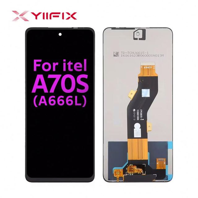 Factory Wholesale Itel A70S A666L Mobile Phone LCD Screen Replacement Display Touch Digitizer 1-Year Warranty