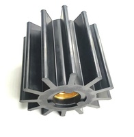 Karet Fleksibel JABSCO 17370-0001 CEF 500152 CAT 3N4859 3N-4859 Cummins 217308 DJ Pump 088-1201 Impeller Karet Pompa Air Laut