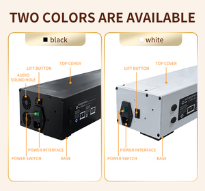 Écran <span class=keywords><strong>de</strong></span> projection électrique <span class=keywords><strong>motorisé</strong></span> ALR argenté, compatible vidéo, écran <span class=keywords><strong>de</strong></span> projection électrique <span class=keywords><strong>motorisé</strong></span> pour le cinéma maison - Product Image 4