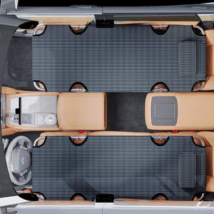 Cama de Viaje Plegable para Auto, Cama Trasera No Inflable, Diseño Moderno, Cama Plegable de Plástico, Elegante Cama para Auto, Artefacto para Dormir - Product Image 4