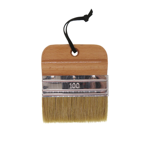 Pennello a gesso piatto 120*100mm con manico in legno con setole miste a criniera spazzola per dipingere la decorazione di ceretta - Product Image 1