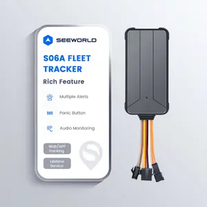 SOS panik butonu ile GT06N Online Tracker GSM GPRS GPS araç takip bulucu