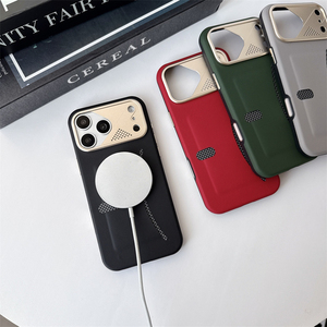 Luxury Magnetic PU Leather Mobile Phone Cases for <b>iPhone</b> 17 16 Pro Max With Card <b>Holder</b> Wireless Charging Shockproof Back Cover - Product Image 3