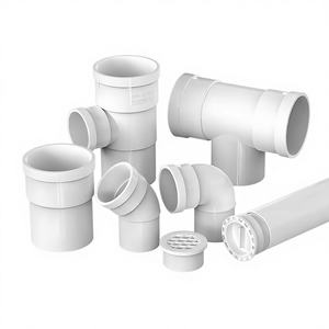 ข้อต่อ<span class=keywords><strong>ท่อ</strong></span>ระบายน้ำ <span class=keywords><strong>PVC</strong></span> แบบหกเหลี่ยม ขนาด 50 มม. ชนิดลดขนาดภายใน-ภายนอก พร้อมปลอกปิดและจุกอุด - Product Image 2