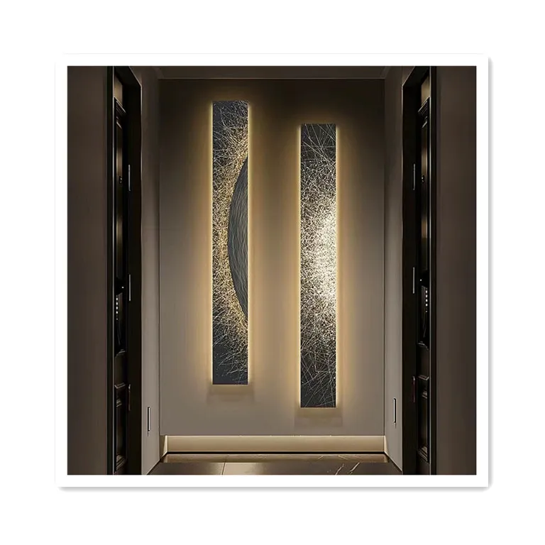 ArtUnion HD Modern Abstract SPARKLING LONG NARROW shape led canvas art decoration painting