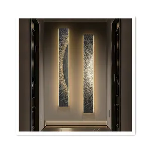 ArtUnion HD Modern Abstract SPARKLING LONG NARROW shape led canvas art decoration painting