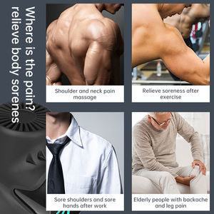 Pistola de Masaje Muscular de Tejido Profundo Portátil con Pantalla LCD, Vibrador de Calor y Cabezales de Masaje para Aplicación Corporal - Product Image 3