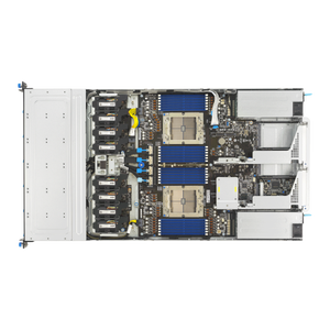 เซิร์ฟเวอร์แร็ค RS700A E13 RS12U 1U แบบสองซ็อกเก็ต ใช้โปรเซสเซอร์ AMD EPYC สำหรับองค์กร รองรับ DDR5 24 ช่อง พร้อมที่เก็บข้อมูลแบบ Hot Swap NVMe 12 ช่อง - Product Image 5